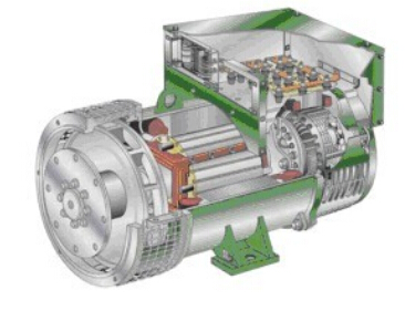 镇巴发电机内部结构图